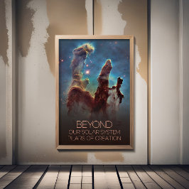 Poster Espaço Exterior, Galáxia, Via Látea, Pilares De Cr