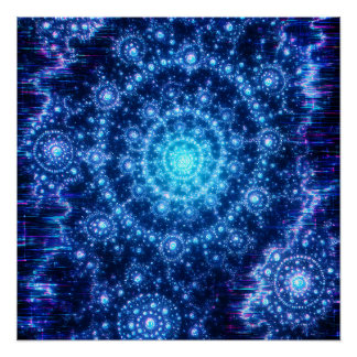 Póster Espaço Fractal