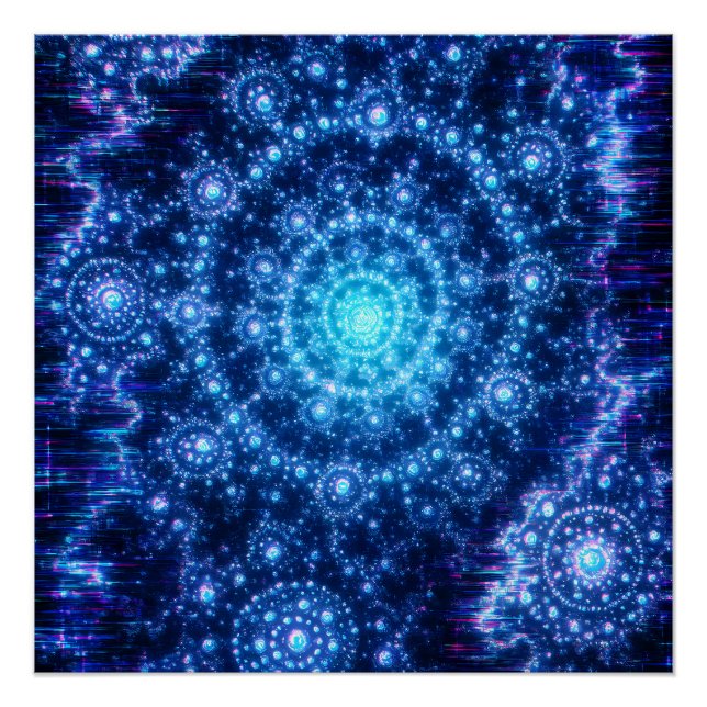 Póster Espaço Fractal (Frente)