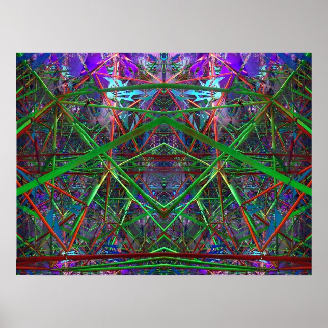 Poster Espaço Geométrico Fibonacci (Frente)