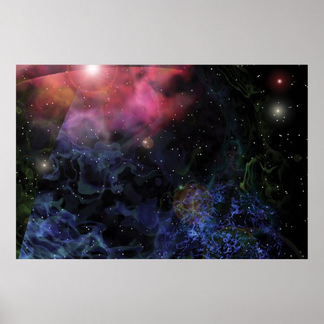 Póster Espaço interior (Frente)