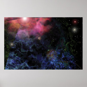 Póster Espaço interno