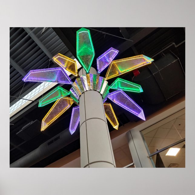 Poster Espaço Limitado de Neon Dream Palms Ken Gage Foto (Frente)