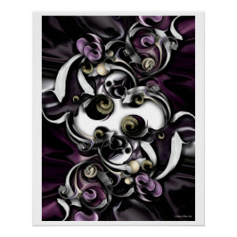 Póster "Espaço Ou Expressão", Poster brilhante