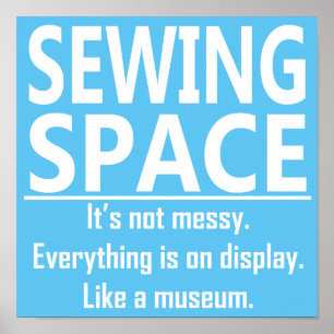 Poster Espaço Sewing