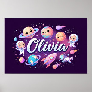 Poster Espaço Sonha Olivia Wall Art