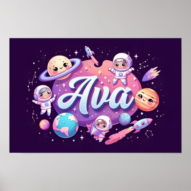 Poster Espaço Sonhos Ava Wall Art (Frente)