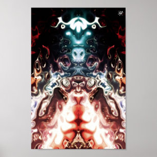 Poster Espaço Totem - padrões pareidolia