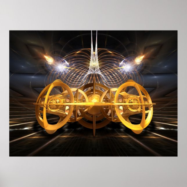 Poster espaçonave (Frente)