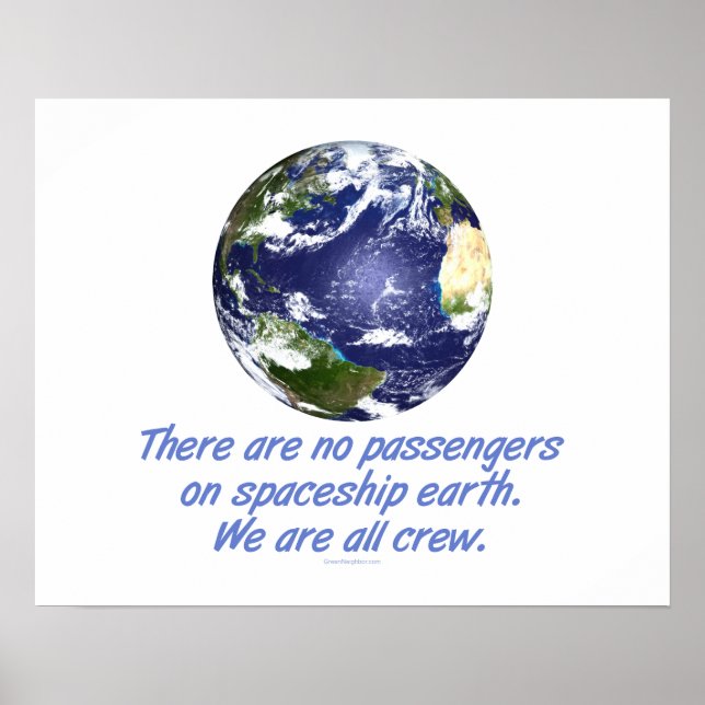 Póster Espaçonave Terra, Ambiente (Frente)