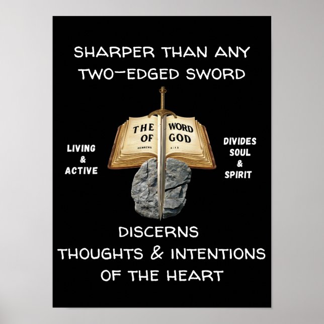 Poster Espada Apologetica da Escritura do Senhor (Frente)