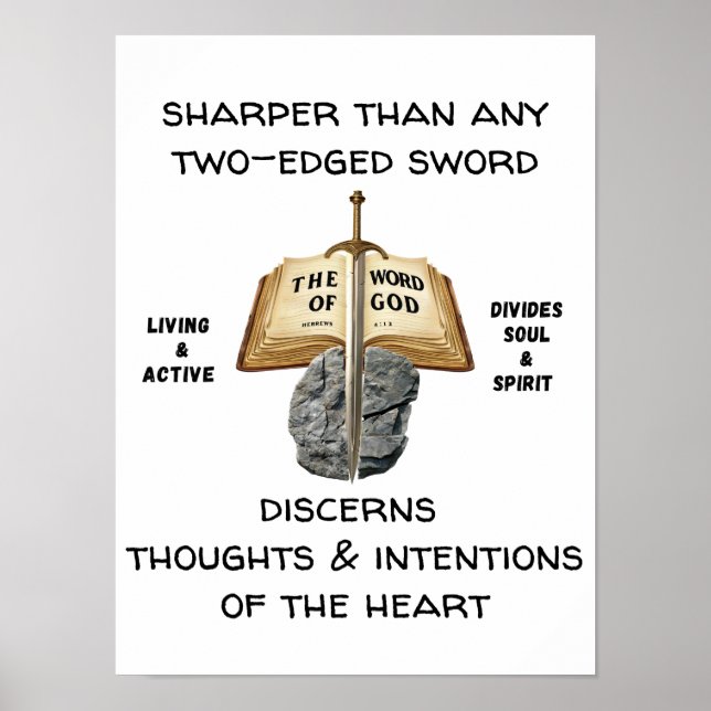 Poster Espada Apologetica da Escritura do Senhor (Frente)