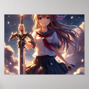 Poster Espada da Esperança: Crônicas da Academia Yamato