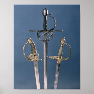 Poster Espada do oficial de infantaria
