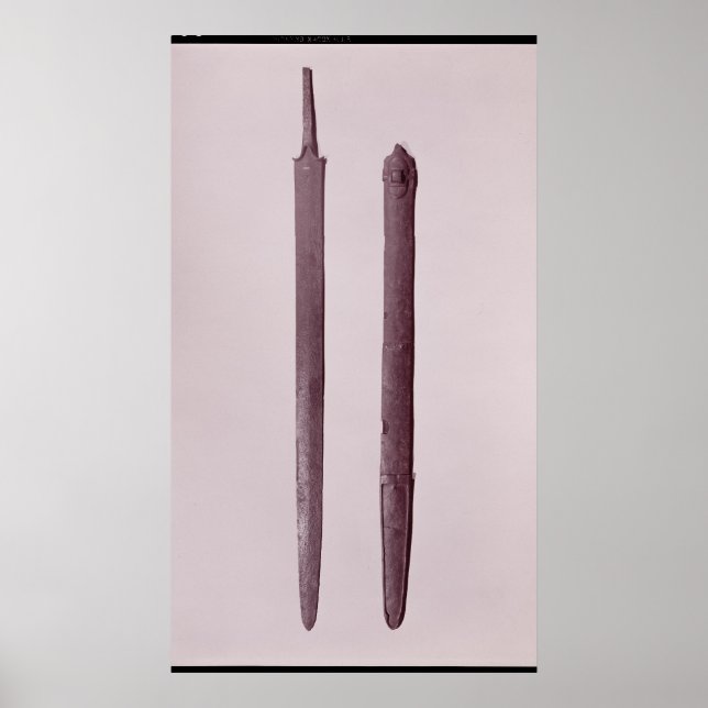 Poster Espada e Scabbard (Frente)