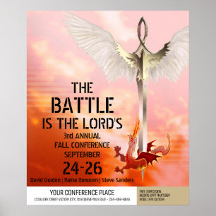 Poster Espada Espiritual e Dragão