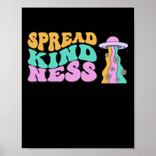 Poster Espalhar Bondade Pastel Ufo Rainbow Sticker