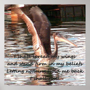 Póster Espalhe suas asas_