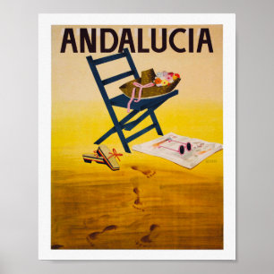 Poster Espanha Andalucia