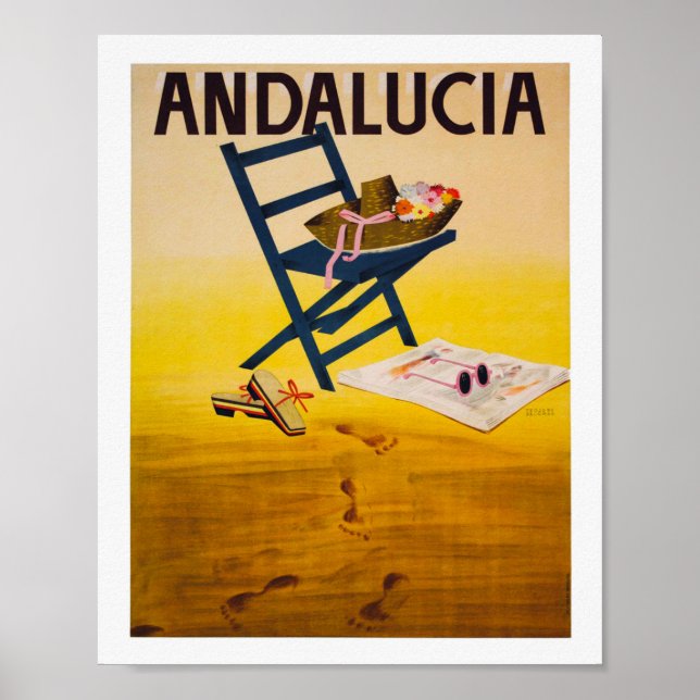 Poster Espanha Andalucia (Frente)