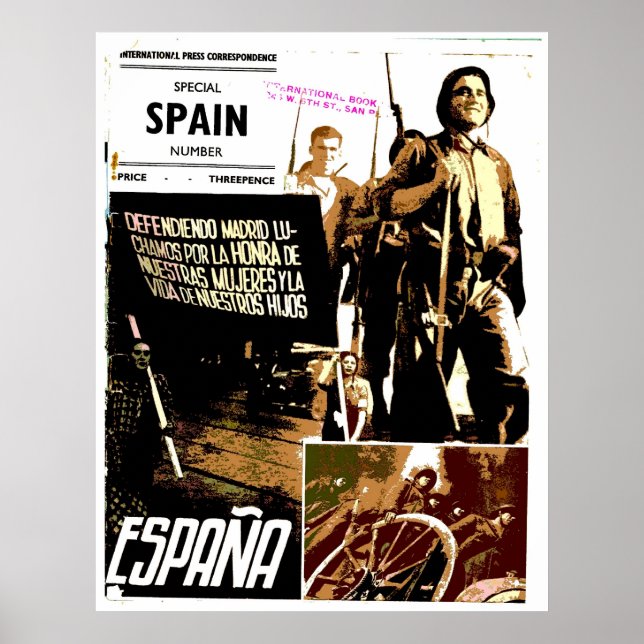 Póster ESPANHA - Cartaz (Frente)