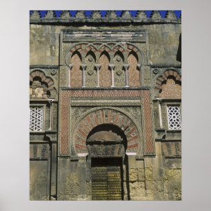 Póster Espanha, Córdova, mezquita moura (mesquita).