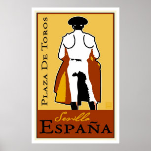 Póster Espanha do viagem
