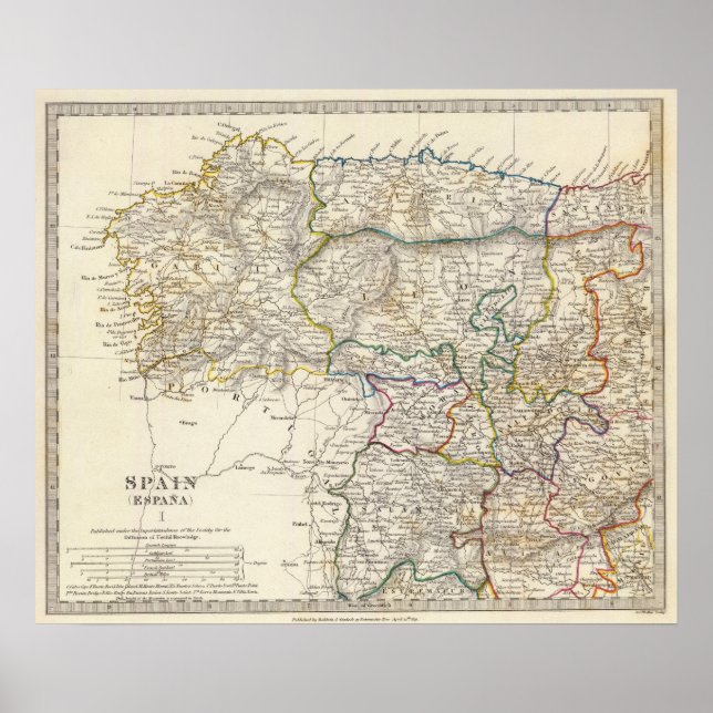 Póster Espanha Espana I (Frente)