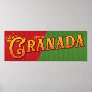 Poster Espanha Granada