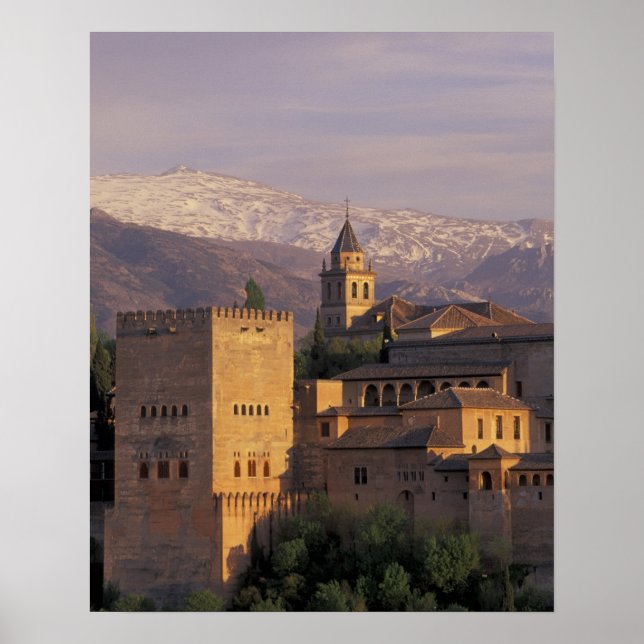 Póster Espanha, Granada, Andaluzia, Alhambra, 2 (Frente)
