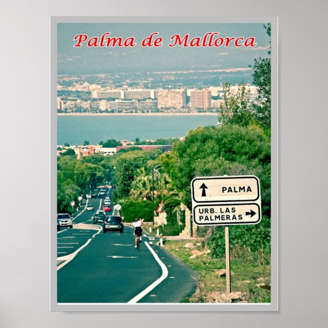 Poster Espanha - Ilhas Baleares - Maiorca - (Frente)