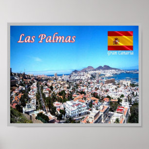 Poster Espanha - Ilhas Canárias - Gran Canaria -