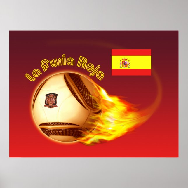 Póster Espanha La Furia Roja 2 (Frente)