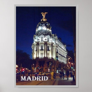 Poster Espanha - Madrid - Cidade -