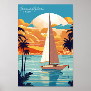 Poster Espanha Palma de Maiorca