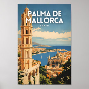Poster Espanha Palma De Mallorca