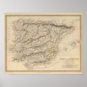 Póster Espanha & Portugal