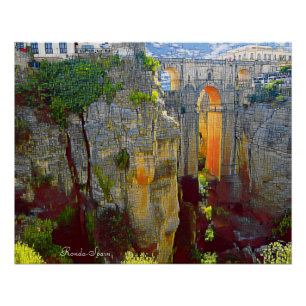 Póster Espanha real - Ronda