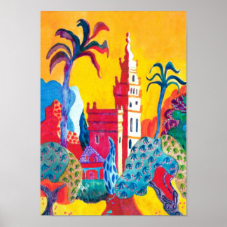 Póster Espanha Sevilha.