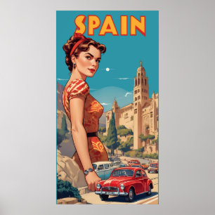 Poster Espanha Vintage