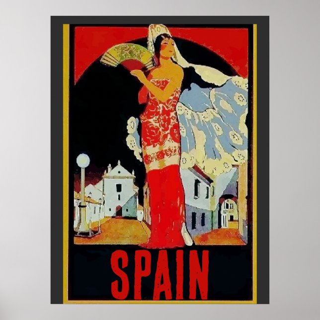 Poster Espanhóis, Adicionar Texto (Frente)