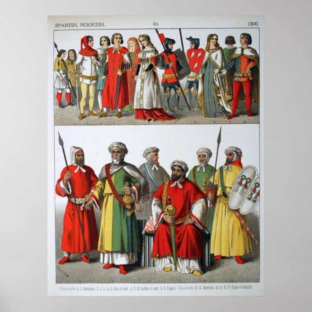 Poster Espanhol, Moorish (Frente)