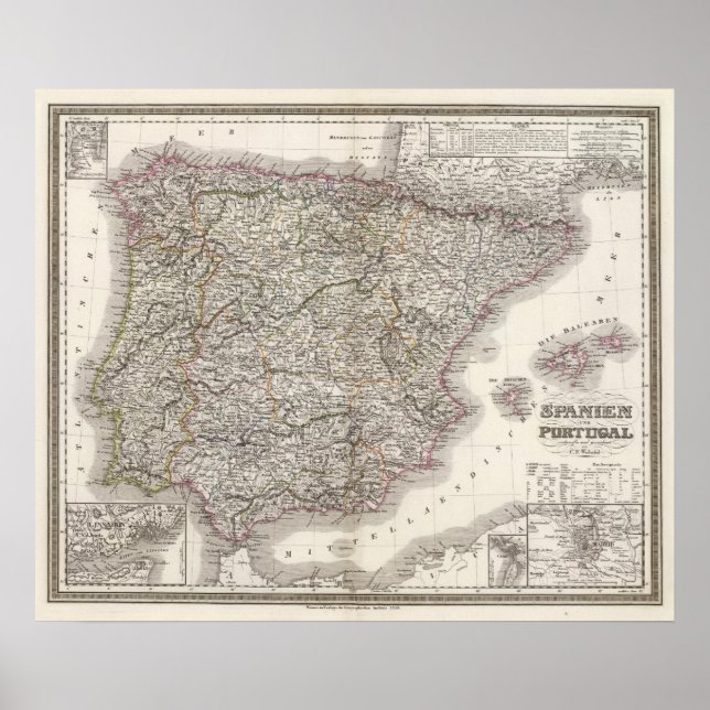 Póster Espanhol, Portugal (Frente)