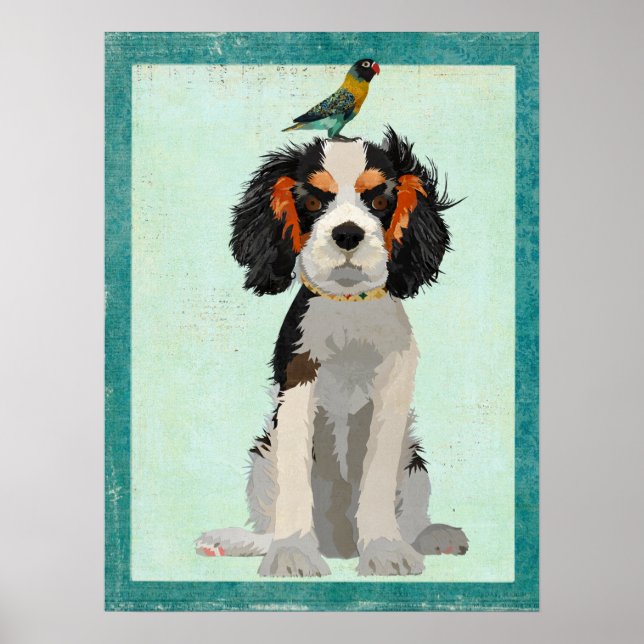 Poster ESPANIEL & BIRD Art (Frente)