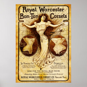 Póster Espartilhos reais de Worcester