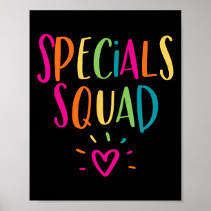 Poster Especiais Música em Arte Esquadrão Equipe de Profe
