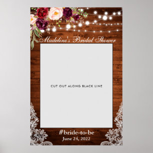 Poster Especial - Prop de Booth de Foto 20x30