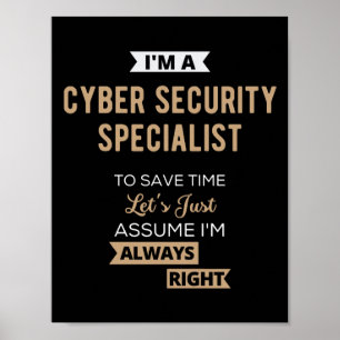 Poster Especialista em Segurança Cibernética