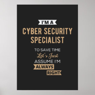 Poster Especialista em Segurança Cibernética