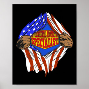 Poster Especialista Encantado Em Proteção Super Ambiental